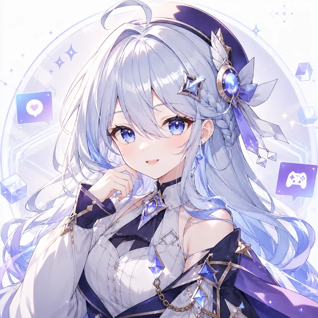 赵天琦个人网站的原创二次元头像